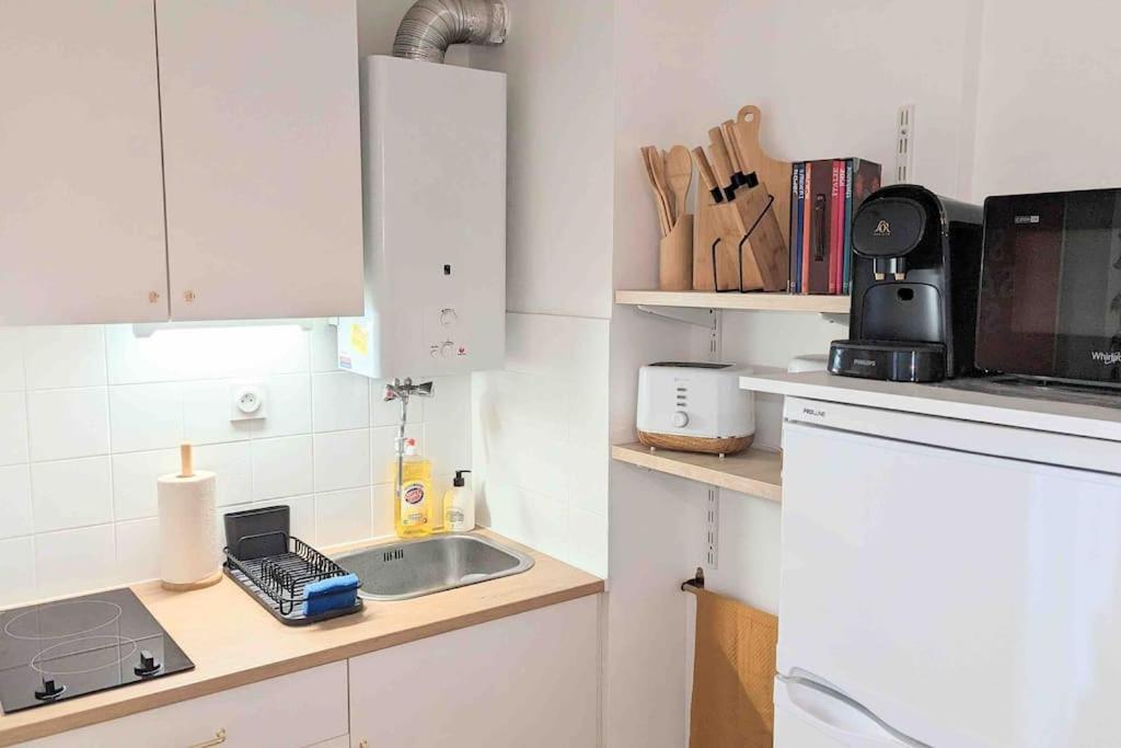 Studio Climatise 4 Pers, Balcon, Parking ลา กร็องเดอ-ม็อต ภายนอก รูปภาพ